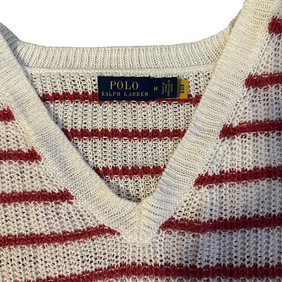 Polo Ralph Lauren Linen Pullover Sweater Size M - Picture 6 of 8